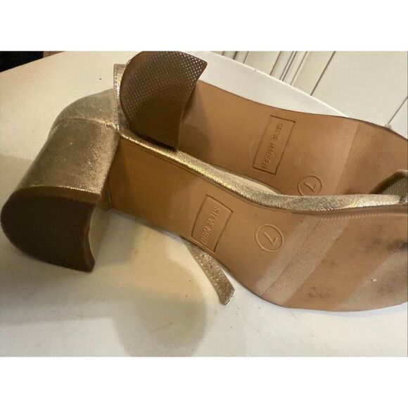 Bundle of 2 Steve Madden Women's Ankle Strap Block Heel JCarrson Sandals Size 7 - Picture 15 of 15